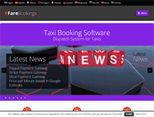 Tablet Screenshot of farebookings.com